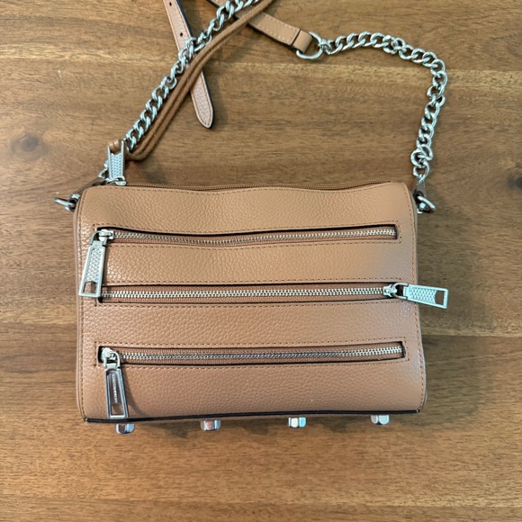 EXCELLENT Condition LEATHER NEW Rebecca Minkoff Crossbody bag - Picture 5 of 13